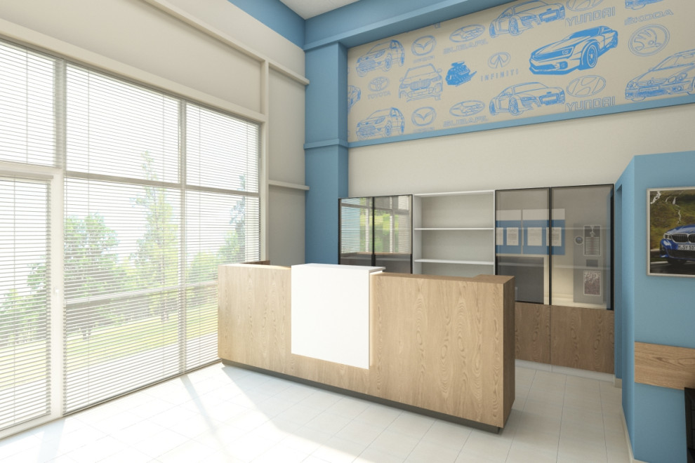 Рецепция автосервиса