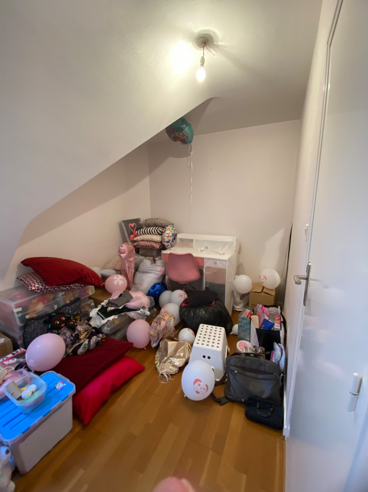 Rénovation complète d'un étage à HILLION :  buanderie , salle de bain, dressing