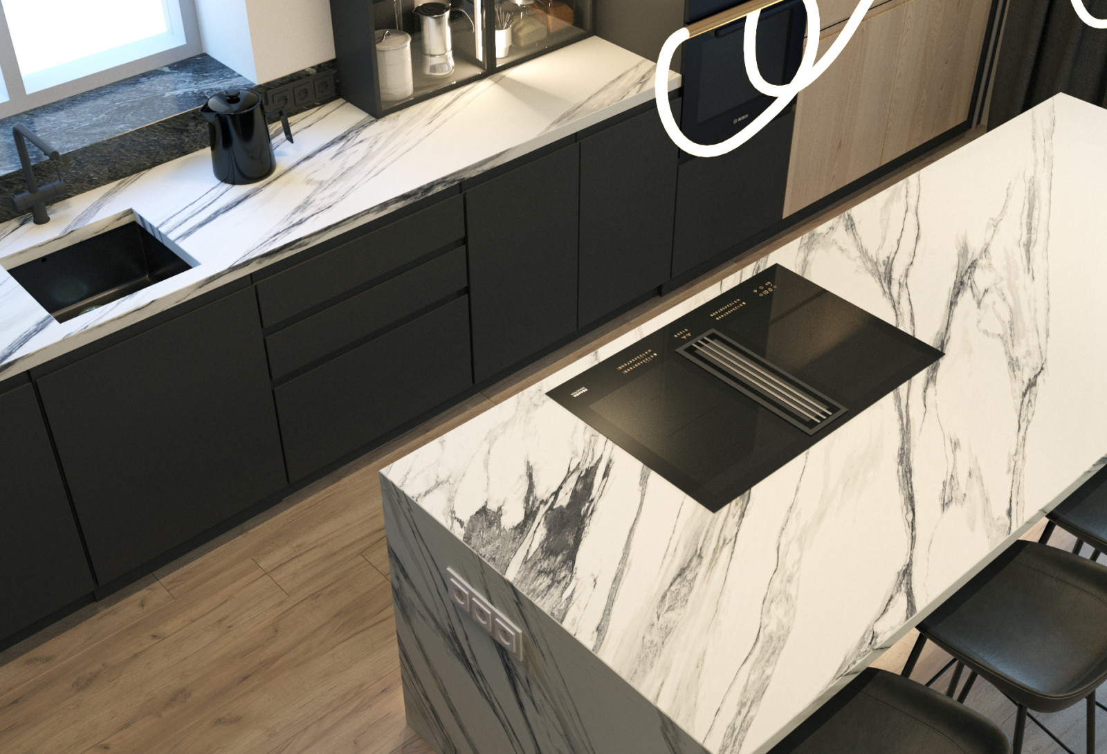 Дизайн проект 3-х комнатной квартиры г. Курск