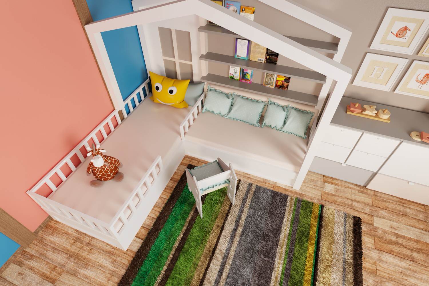 Загородный дом в современном лофте