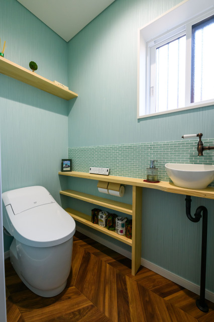 Tb様邸 classico-bagno-di-servizio