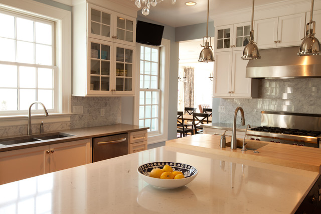 Transitional Glam Kitchen klassisk-koekken