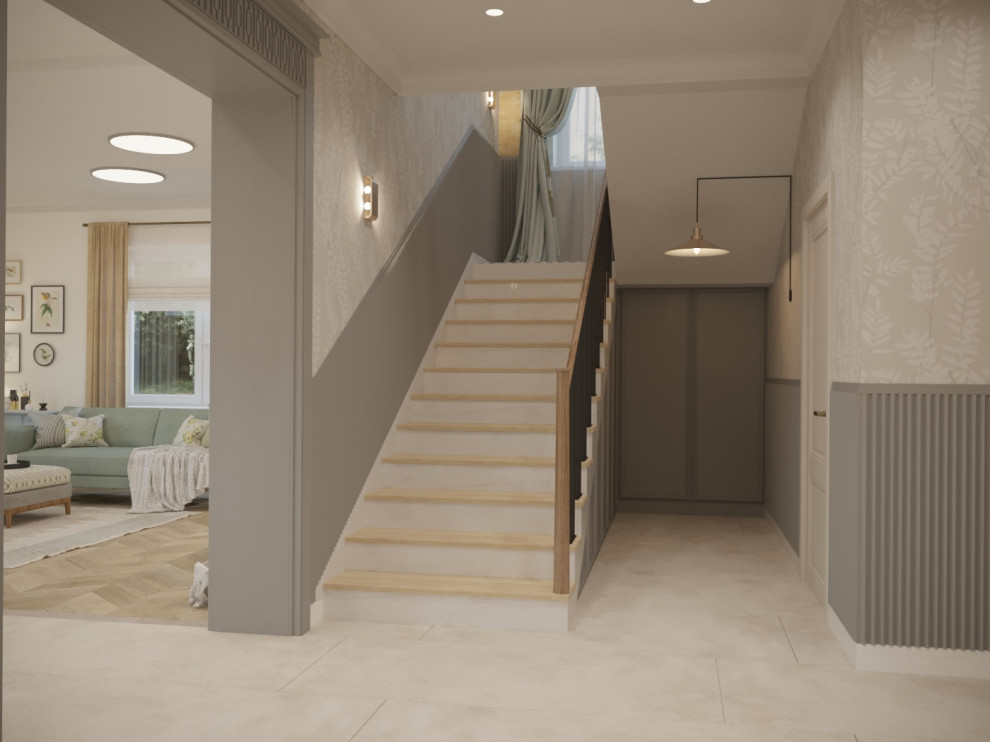 Дом с теплой, семейной атмосферой. 1 этаж