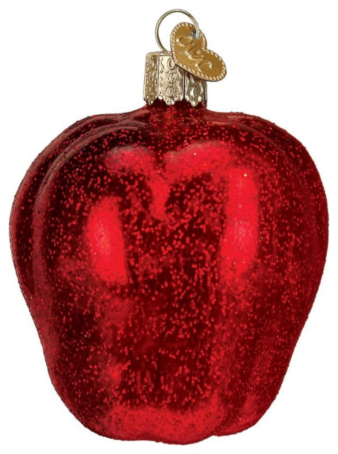 Ornement Soufflé Bouche Banane épluchée 4 Pouces (10 Cm) - Décoration Verre Artisanal Pour Sapin Old World Christmas - 7
