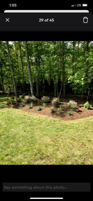 Landscaping projects
