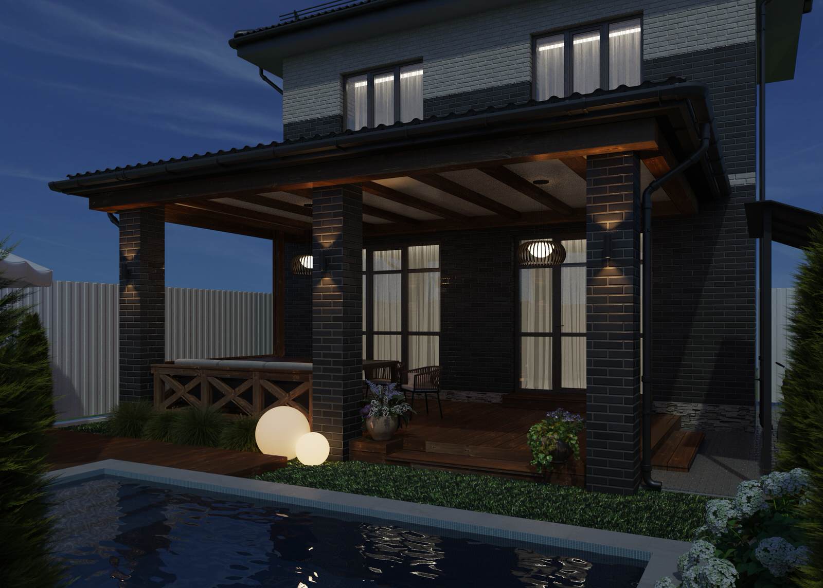 Задний двор частного дома, г. Ростов-на-Дону, ул. Осипенко