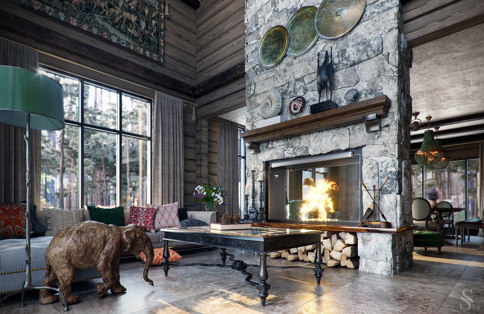 Деревянный дом на Медном озере