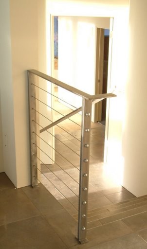 Cable Railings modern-treppen