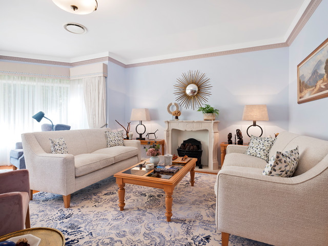 Lawson Residence traditional-living-room