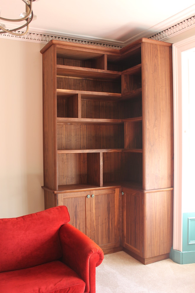 Bookcase and Edinburgh press