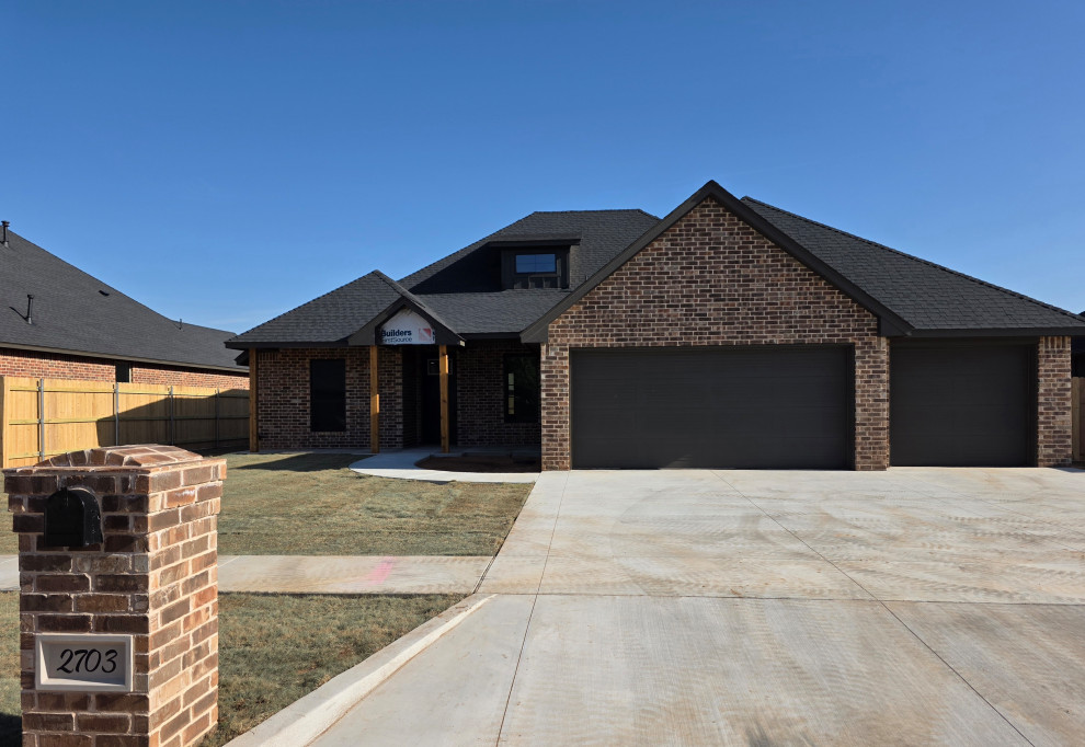 Jack & Jill open concept split floor plan