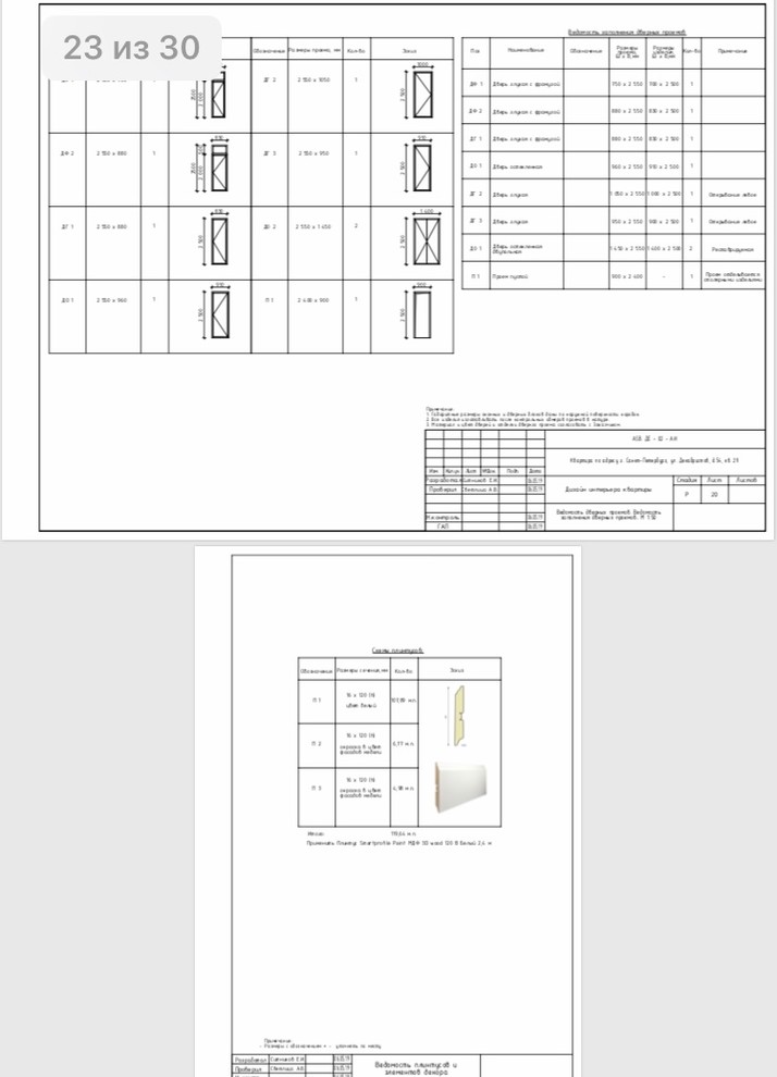 Пример рабочей документации