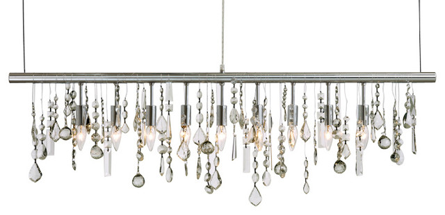 Crystal Pendant Light Contemporary Lighting By Bella Vici Crystal Pendant Light