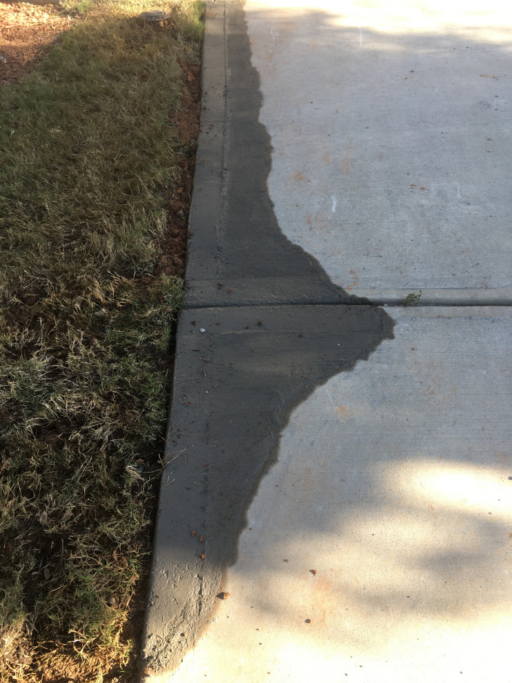 Water Leak under Driveway Concrete Craftsman Atlanta di JVR