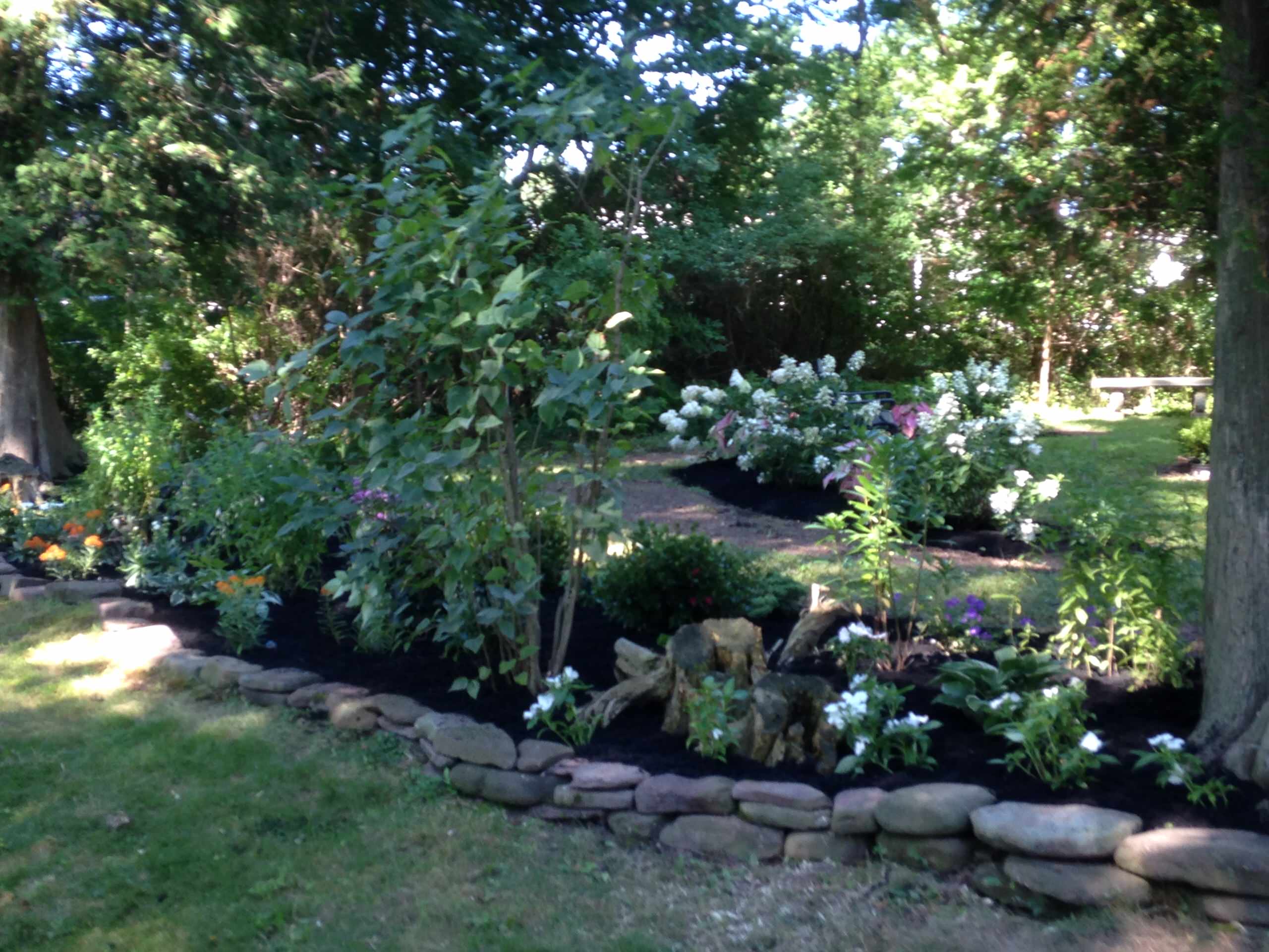 Renovated Lake property gardens