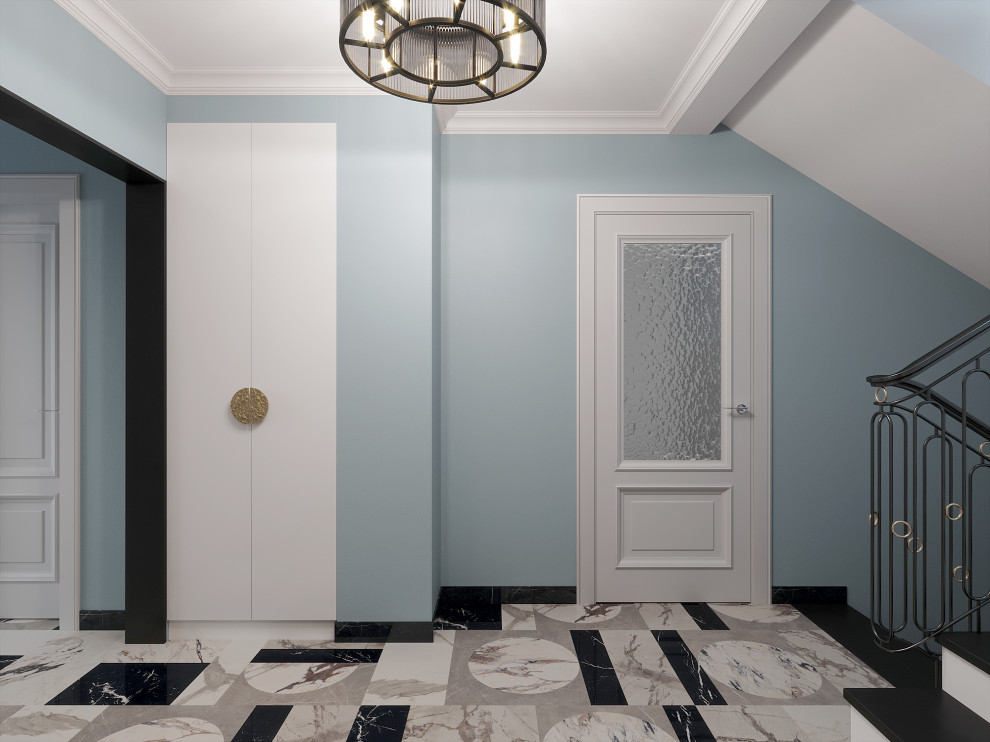 Эскизный проект прихожей и гостевого санузла