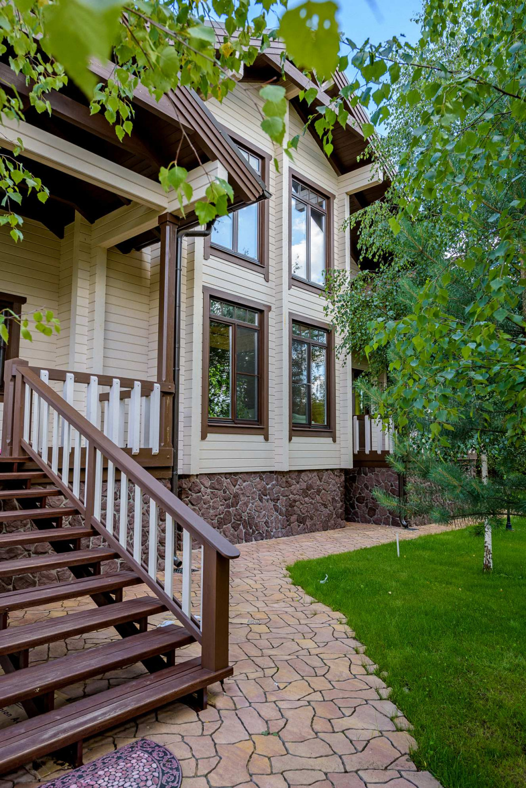 Терраса и дом