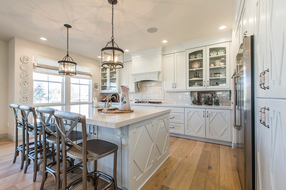 This is an example of a traditional kitchen in Salt Lake City.