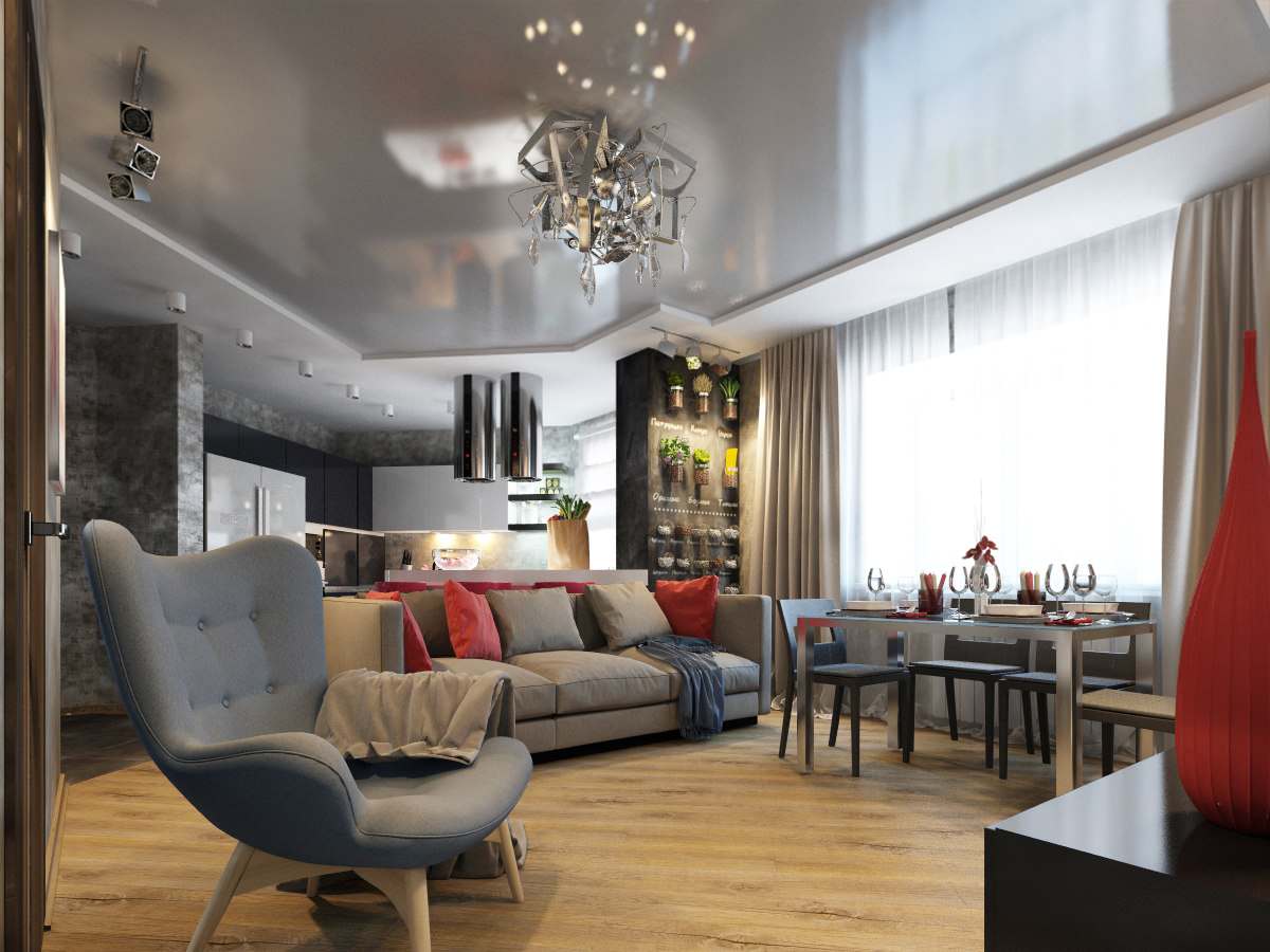 Дизайн квартиры 80 м.кв.в ЖК Николин Парк