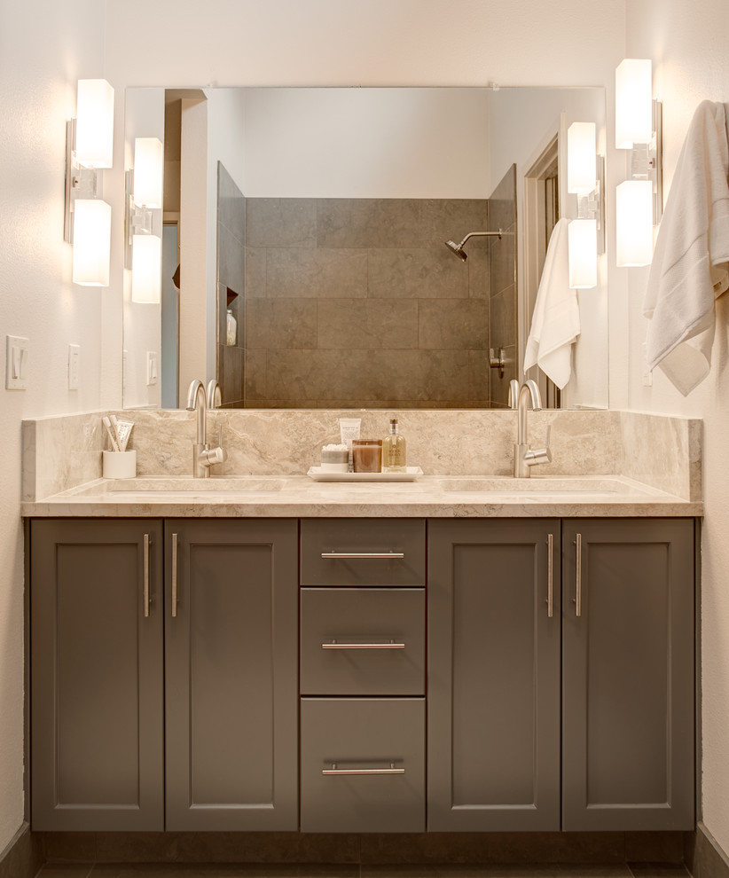 Bathroom - transitional bathroom idea in Seattle
