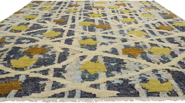 New Contemporary Moroccan Texture Area Rug 9 11x13 4 Contemporary Area Rugs By Esmaili Rugs And Antiques Inc