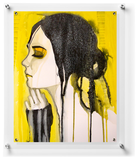 Popster Plus Floating Acrylic Wall Frame 21x27 Contemporary Popster Plus Floating Acrylic Wall Frame 21x27