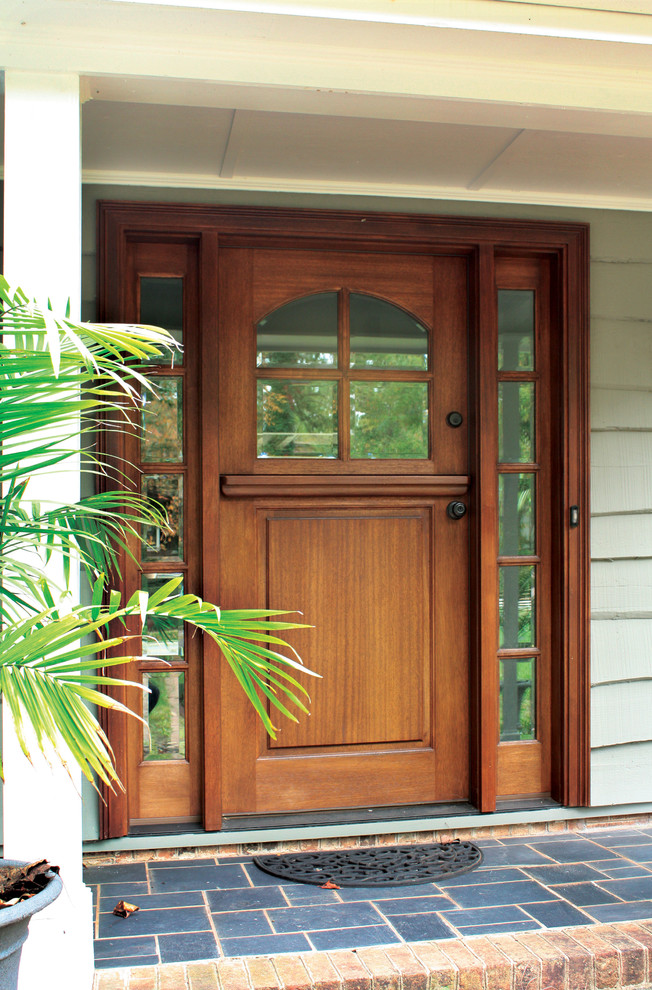 Arched Glass Dutch Door - Farmhouse - Entry - Raleigh - by The Door ...