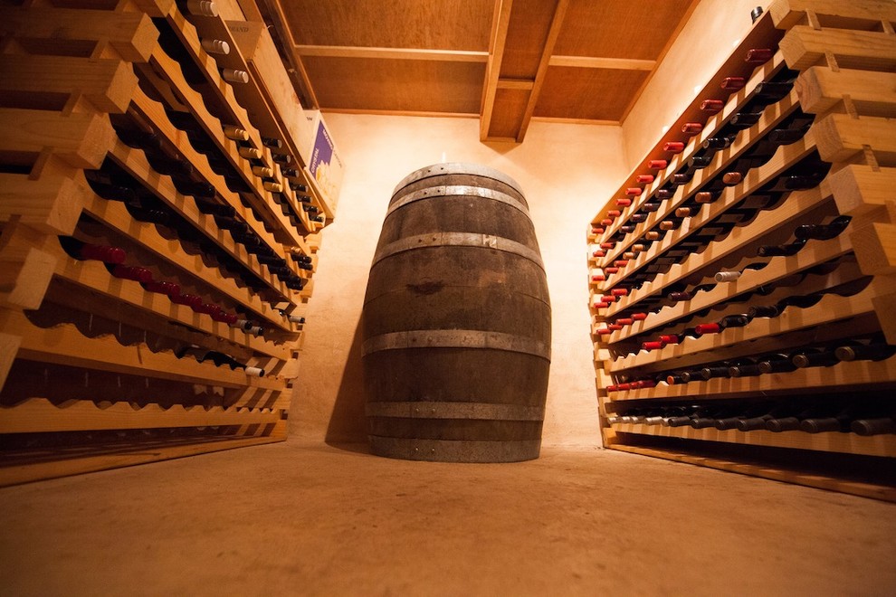 This is an example of a country wine cellar in Central Coast.