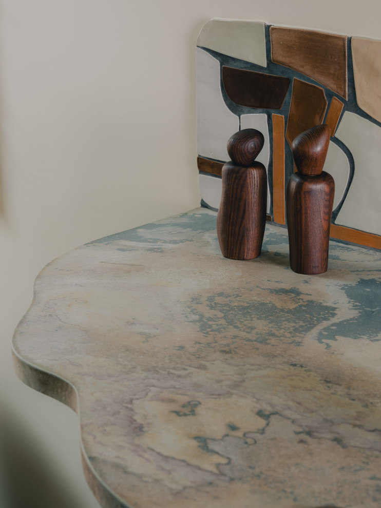 Rénovation d'un appartement des années 80 dans un style mid-century