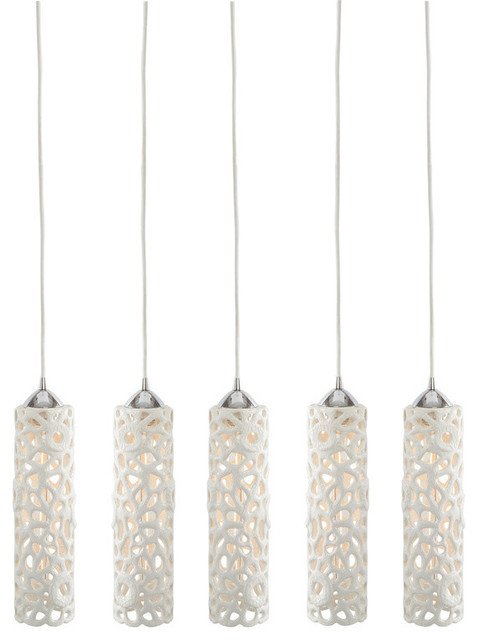 Lazy Susan Cholla Ceramic 5 Light Pendant Lamp Lazy Susan Cholla Ceramic 5 Light Pendant Lamp