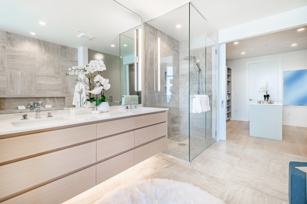 Bathroom and dressing suite