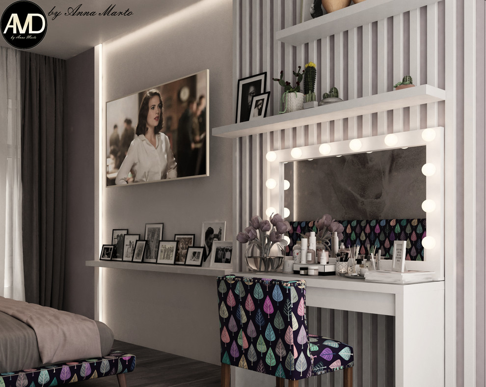 3-х комнатная квартира в ЖК Аристократ в современном стиле