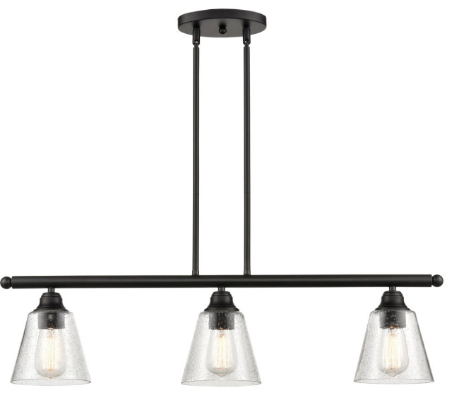 Franklin Restoration 3 Light Island Light, Incandescent Transitional