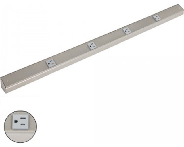 APT Angled Power Strip Contemporary Extension Cords And Power