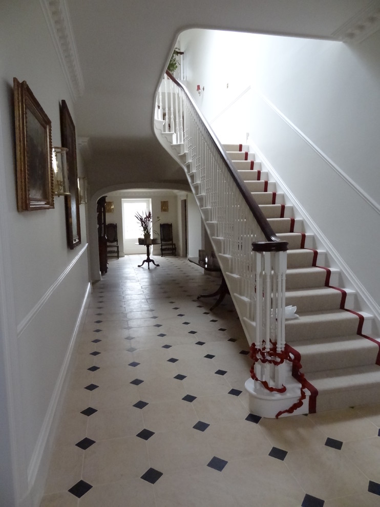 This is an example of a country staircase in Oxfordshire.