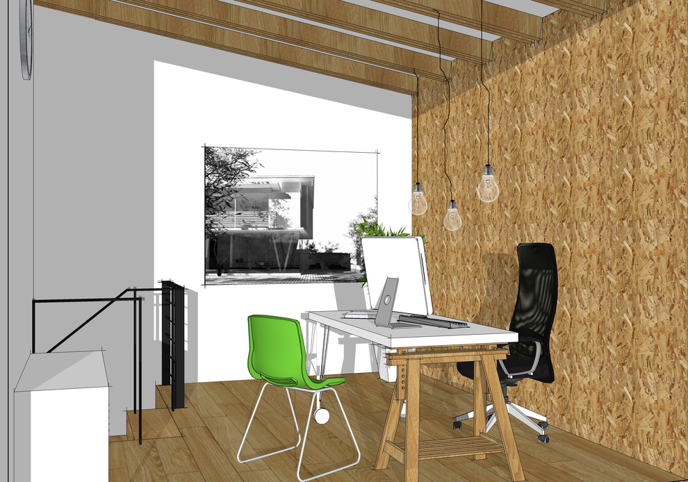 Эскиз экстерьера офиса для производственно-строительной компании Орион24.