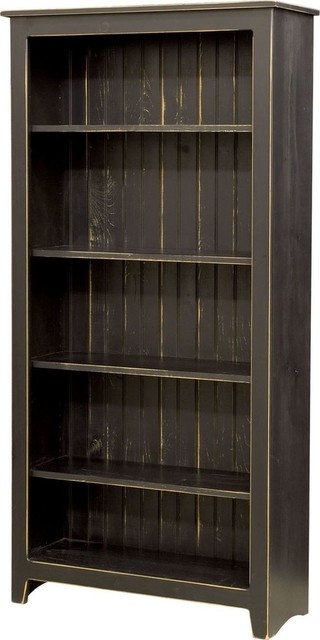 Fideline Bookcase  Black Farmhouse  Bookcases  by 