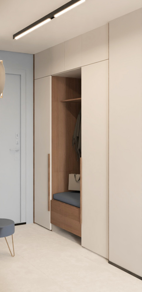 Двухкомнатная квартира в современном стиле.