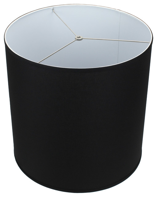 Fenchel Shades 18 X18 Spider Attachment Drum Lamp Shade Transitional By Houzz X18 Spider Attachment Drum Lamp Shade, 16 Inch Diameter Drum Lamp Shade