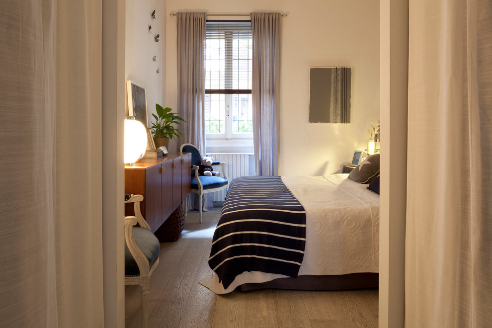 Foto di una camera da letto tradizionale