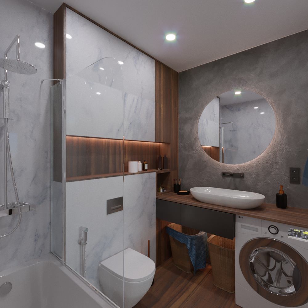 Современная квартира в ЖК «BauHaus» (Баухаус)