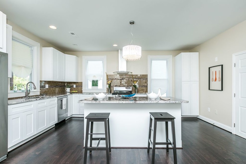 Inspiration for a transitional kitchen remodel in DC Metro