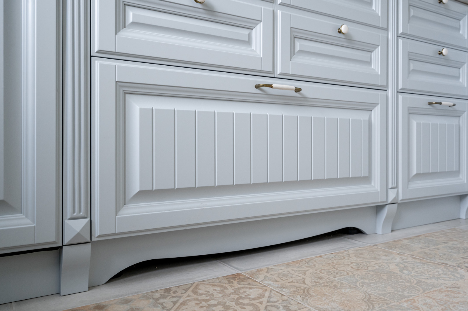 Кухня Прованс из массива бука