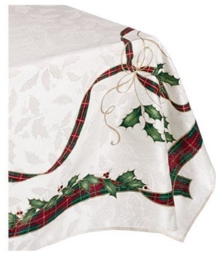 Lenox Holiday Nouveau Multicolored Tablecloth, 70