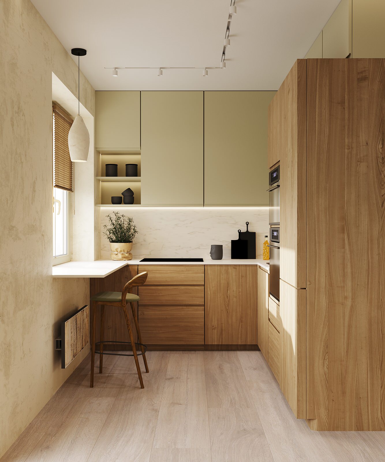 кухня- гостиная