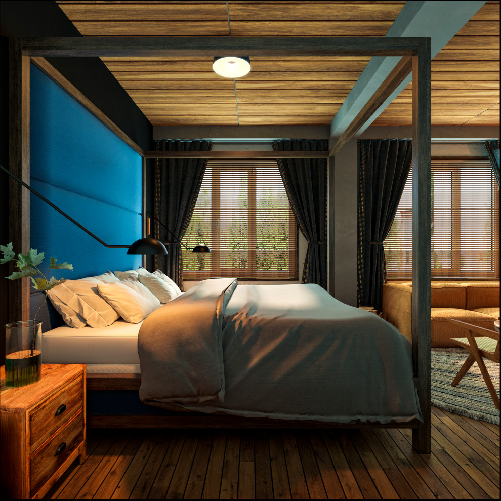 Дизайн апарт комплекса/гостиницы в стиле шале 250 м2