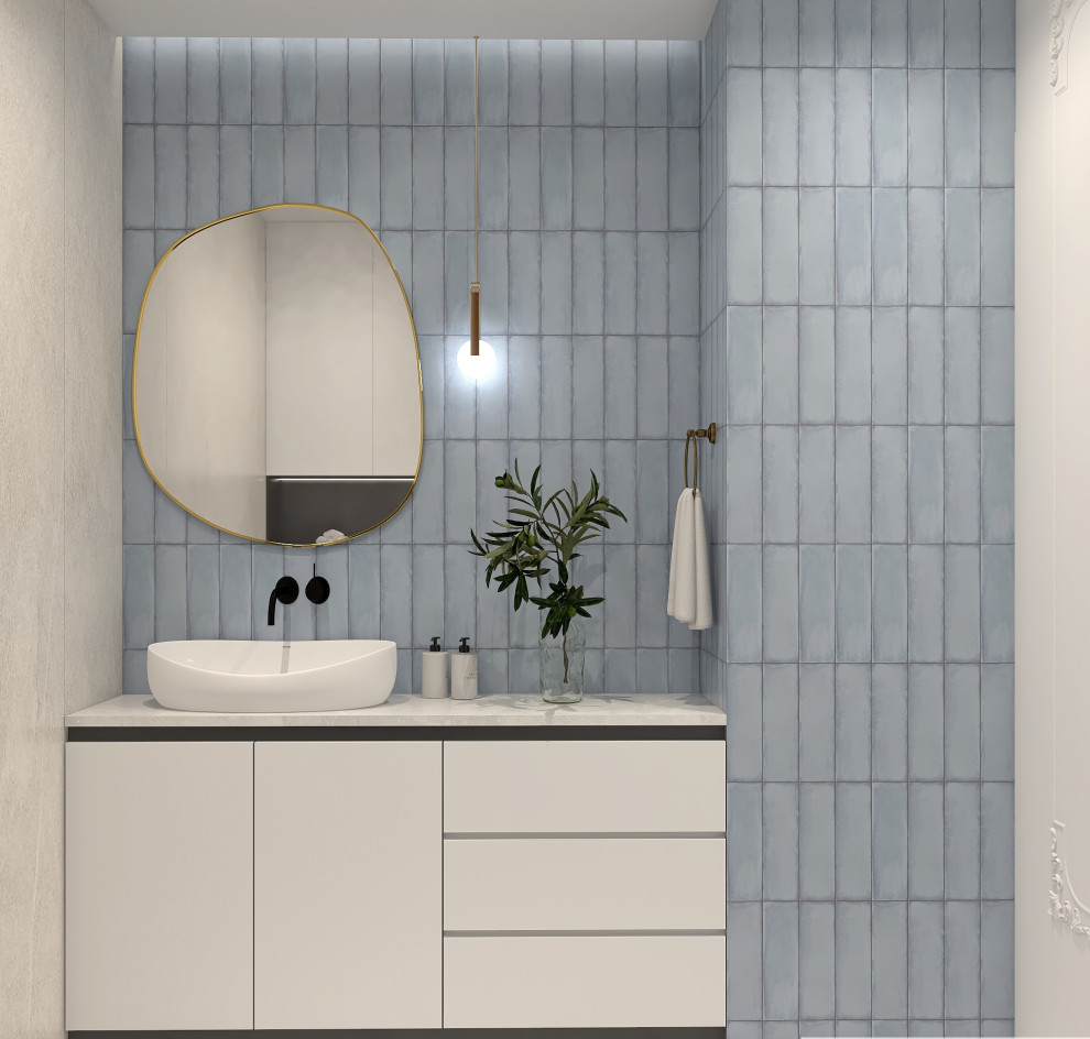 Дизайн интерьера в трехкомнатной квартире в Красногорске для семьи с двумя детьм