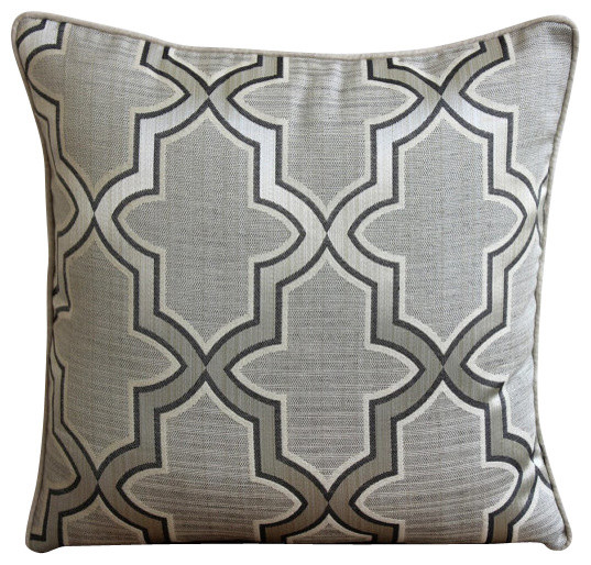 trellis throw pillow