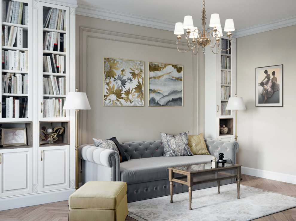 Квартира в Коммунарке "Светлая меланхолия" - 76,75 кв.м.