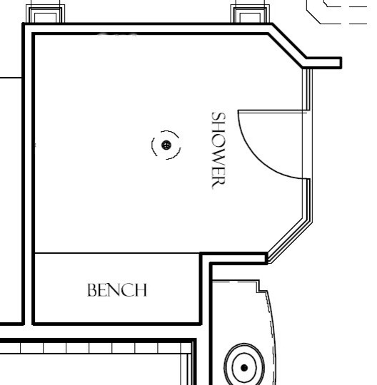 Master shower configuration and body sprays